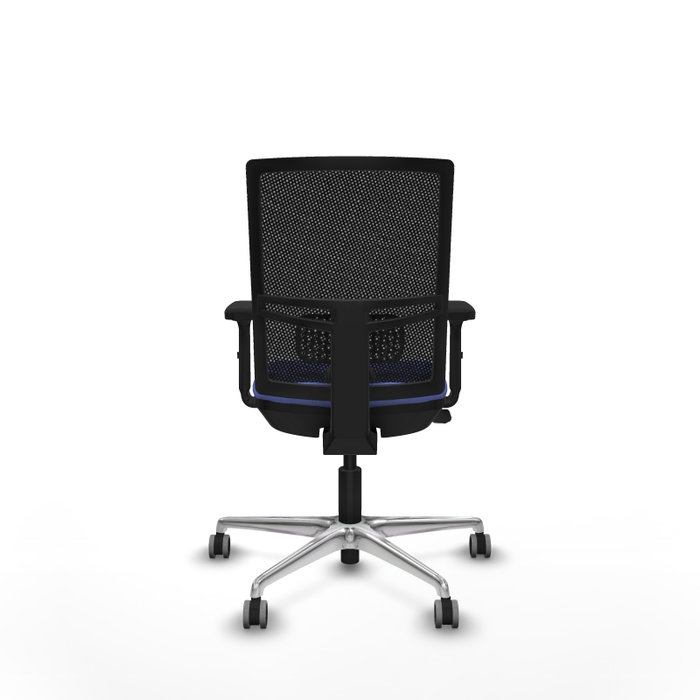 PIQUERAS Y CRESPO Silla de oficina Yunquera con mecanismo Sincro/Traslack Azul claro y Negro PIQUERAS Y CRESPO Silla de oficina Yunquera con mecanismo Sincro/Traslack Azul claro y Negro