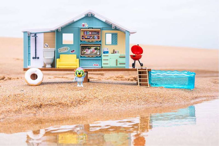 Famosa Casa en la Playa de Bluey con 5 Accesorios y Figura Juguete Niños 4 Años Famosa Casa en la Playa de Bluey con 5 Accesorios y Figura Juguete Niños 4 Años