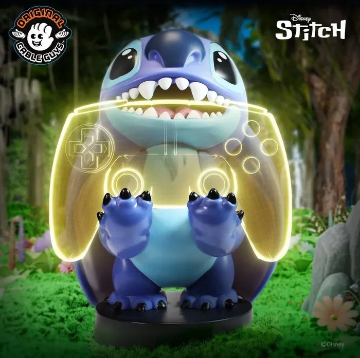 EXQUISITE GAMING Cable Guy Soporte Smiley Stitch Disney 20cm