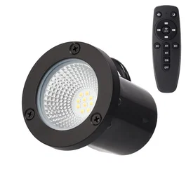 Foco LED Empotrable de Jardín 5W IP65 CCT Control Remoto - Luz Cálida o Fría Ajustable - Resistente al Agua y Polvo
