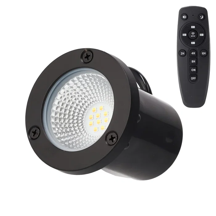 Foco LED Empotrable de Jardín 5W IP65 CCT Control Remoto - Luz Cálida o Fría Ajustable - Resistente al Agua y Polvo Foco LED Empotrable de Jardín 5W IP65 CCT Control Remoto - Luz Cálida o Fría Ajustable - Resistente al Agua y Polvo