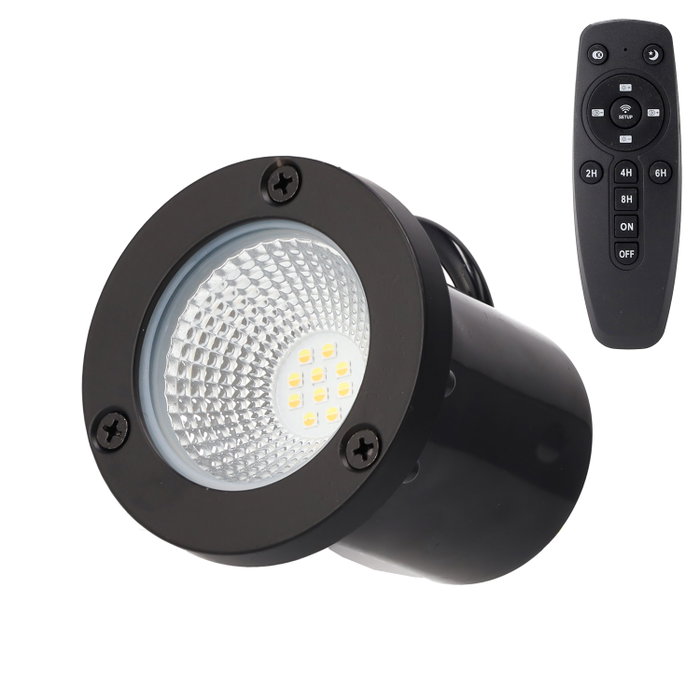 Foco LED de Jardín para Empotrar 5W IP65 CCT con Control Remoto Foco LED de Jardín para Empotrar 5W IP65 CCT con Control Remoto