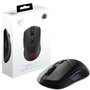 MSI Versa 300 Elite Wireless Ratón Gaming 26000 DPI Negro