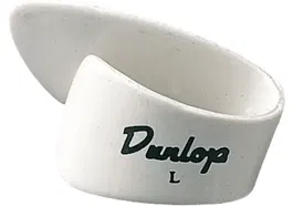 Dunlop Púas Dedo Blanco Large - Bolsa De 12 Unidades