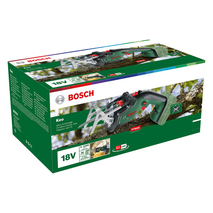 Bosch KEO 18V Sierra de ramas con batería Bosch KEO 18V Sierra de ramas con batería