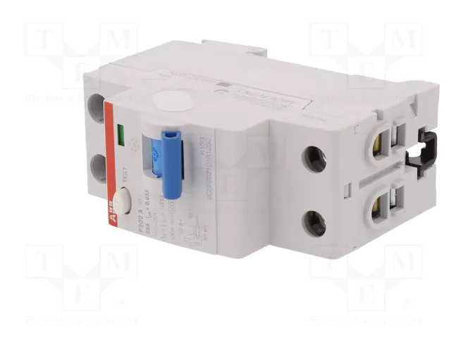 ABB F 202A-25/0,03 Interruptor diferencial Tipo A 25A/0,03A ABB F 202A-25/0,03 Interruptor diferencial Tipo A 25A/0,03A