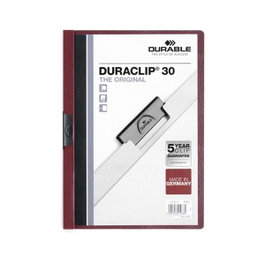 Durable Dosier con clip Duraclip PVC A4 Morado