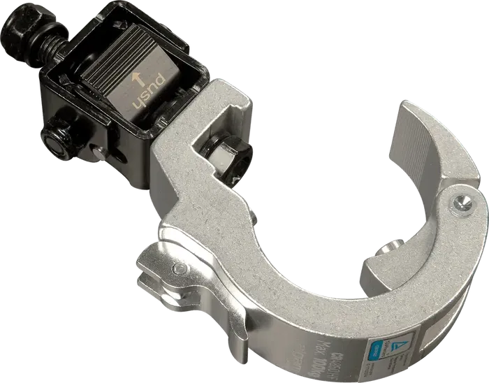 ALGAMLIGHT Abrazadera Ø 48-50 Mm 100 Kg Aluminio Extruido Pivote 90° TÜV Rheinland