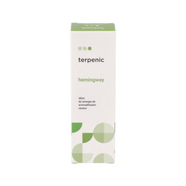 TERPENIC Sinergia Aromadifusion Hemingway 30ml Sinergia aromática festiva Frescor herbal delicado
