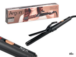 Argon Rizador de Pelo 25 mm Negro Dorado Souft Touch (Set de 6)