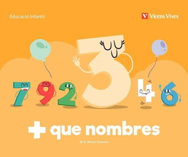 VICENS VIVES, +Que nombres quadern 3 3 anys - VICENS VIVES