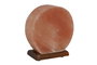 DKD Home Decor Lámpara de Sal del Himalaya Sobremesa Estilo Árabe con Buda, Rosa y Marrón, 7x18x16 cm, Incluye Bombilla