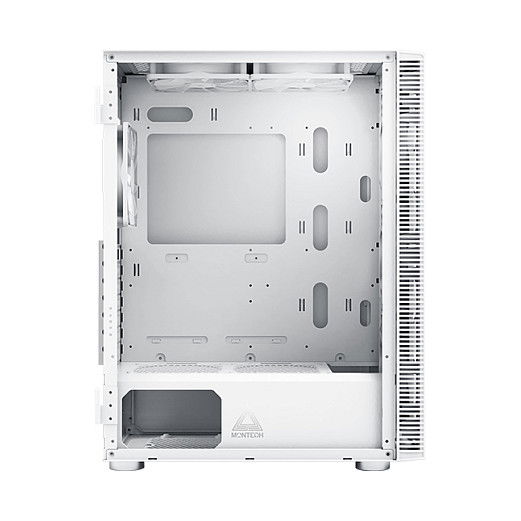 Montech Midi Montech X3 MESH TG White Caja Torre ATX para PC Gaming