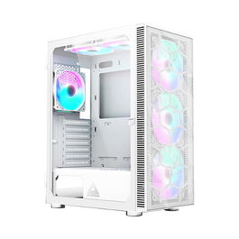 Montech Midi Montech X3 MESH TG White Caja Torre ATX para PC Gaming