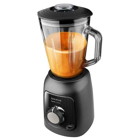 BATIDORA DE VASO TAURUS PRIOR LEGEND - 1000W - JARRA VIDRIO 1.5L - 2 VELOCIDADES+TURBO - CUCHILLA EXTRAIBLE ACERO INOXIDABLE 4 FILOS