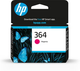 HP nº364 Cartucho Magenta, 300 paginas
