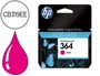 HP Cartucho de Tinta Original 364 Magenta CB319EE