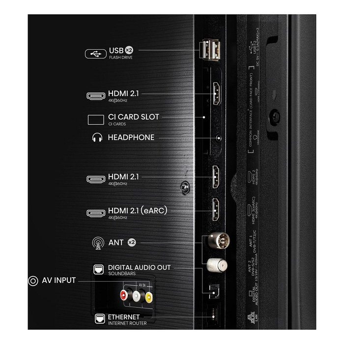 Hisense 43E77Q Smart TV 4K QLED 108cm (43") Negro Hisense 43E77Q Smart TV 4K QLED 108cm (43") Negro