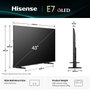 Hisense 43E77Q Smart TV QLED 43 pulgadas 4K Ultra HD Negro