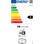 Hisense 43E77Q Smart TV QLED 43 pulgadas 4K Ultra HD Negro