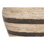DKD Home Decor Set de 4 Maceteros de Fibra Trenzada Marrón Natural