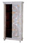 Giner y Colomer Armario Madera Mango 180 cm Blanco Envejecido y Detalles Multicolor