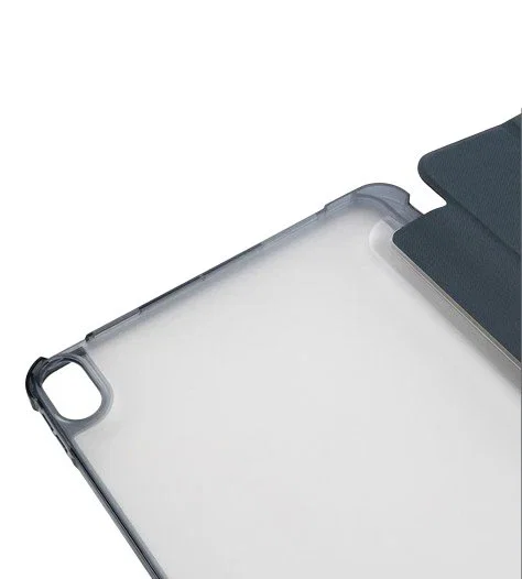 Tucano IPDA11M2ST-BBK Funda Folio Gris para iPad Air 11 M2 (2024) y iPad Air 10.9'' 4ª/5ª Gen, 27.9 cm (11''), TPU, Resistente a Golpes, Portabolígrafo, Modo Espera