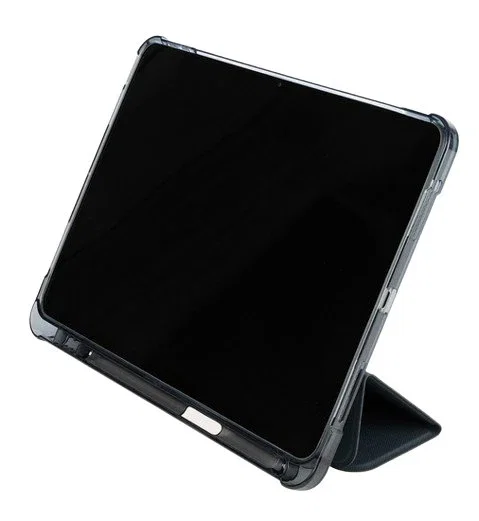 Tucano IPDA11M2ST-BBK Funda Folio Gris para iPad Air 11 M2 (2024) y iPad Air 10.9'' 4ª/5ª Gen, 27.9 cm (11''), TPU, Resistente a Golpes, Portabolígrafo, Modo Espera