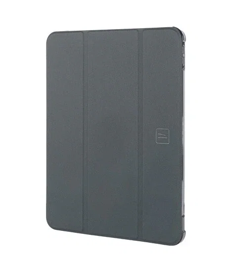 Tucano IPDA11M2ST-BBK Funda Folio Gris para iPad Air 11 M2 (2024) y iPad Air 10.9'' 4ª/5ª Gen, 27.9 cm (11''), TPU, Resistente a Golpes, Portabolígrafo, Modo Espera