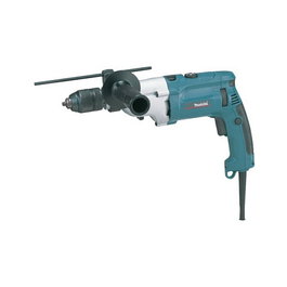 Makita HP2071J Taladro Percutor con Cable, 1010W, Capacidad Perforación Hormigón 20mm, Acero 16mm, Madera 40mm