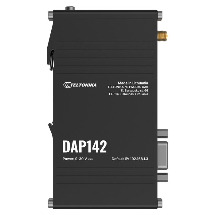 Teltonika DAP142 Punto de acceso inalámbrico 2,4 GHz 300 Mbit/s Teltonika DAP142 Punto de acceso inalámbrico 2,4 GHz 300 Mbit/s