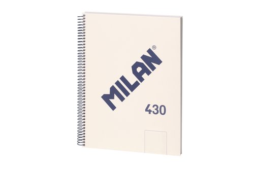 Milan Cuaderno A4 Tapa Dura Beige 80 Hojas Milan Cuaderno A4 Tapa Dura Beige 80 Hojas