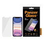 PanzerGlass Protector de Pantalla de Vidrio Templado para Apple iPhone 11 y XR, Cristal Transparente, Aplicación en Seco, Resistente a Rayones y Golpes, 1 Unidad