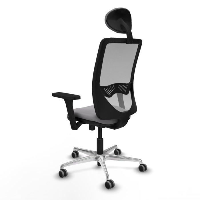 PIQUERAS Y CRESPO Silla de oficina Zulema Gris con mecanismo Sincro PIQUERAS Y CRESPO Silla de oficina Zulema Gris con mecanismo Sincro