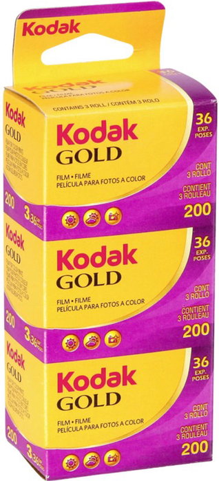 Kodak Gold 200 135/36 (Pack de 3) Kodak Gold 200 135/36 (Pack de 3)