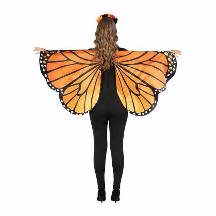 My Other Me Disfraz Catrina Mariposa con Tocado, Mono y Alas Talla L My Other Me Disfraz Catrina Mariposa con Tocado, Mono y Alas Talla L