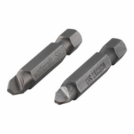 Wolfcraft Puntas para tornillos defectuosos con cabeza especial, pack de 2 uds