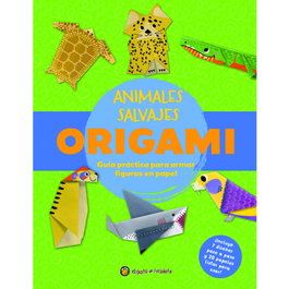 GATO DE HOJALATA, Animales salvajes (16 laminadas+40 origami) - GATO DE HOJALATA