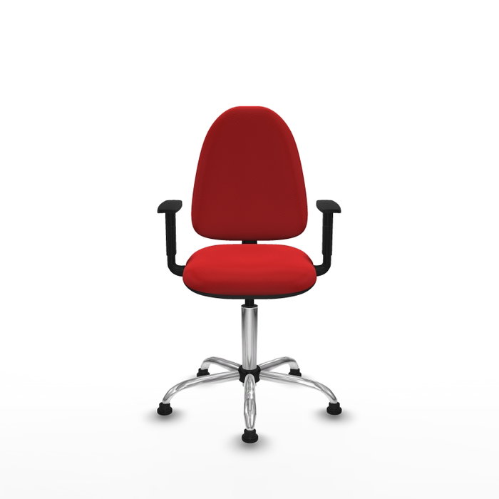 PIQUERAS Y CRESPO Silla de oficina Aýna Rojo con Brazos 1D PIQUERAS Y CRESPO Silla de oficina Aýna Rojo con Brazos 1D