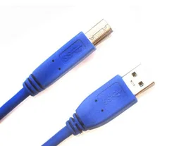 Jou Jye Computer Cable USB 3.0 Tipo A a B Azul 2m