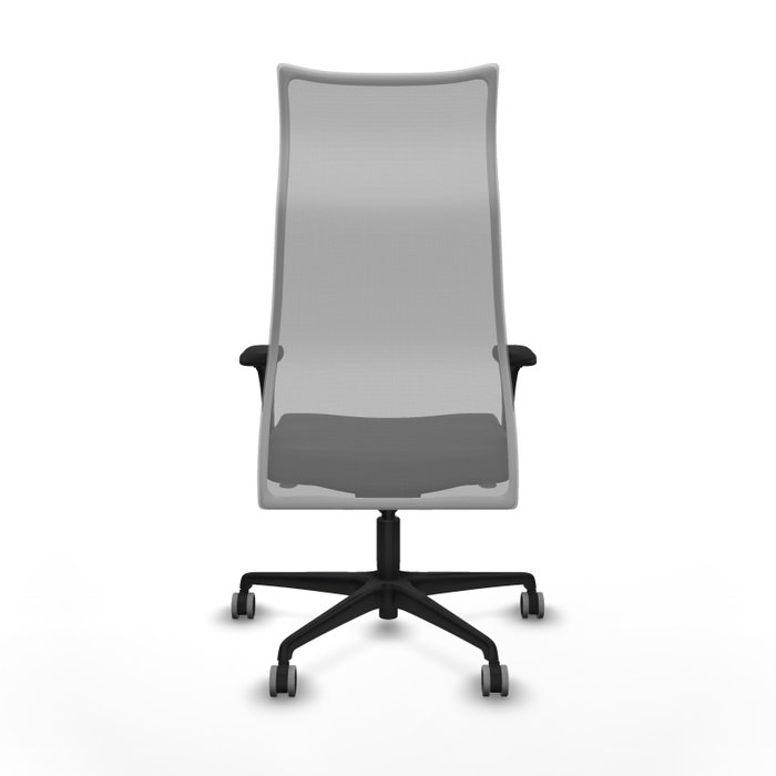 Piqueras Y Crespo Sillón Albacete con Mecanismo Sincro, Similpiel Negro y Malla Gris Piqueras Y Crespo Sillón Albacete con Mecanismo Sincro, Similpiel Negro y Malla Gris