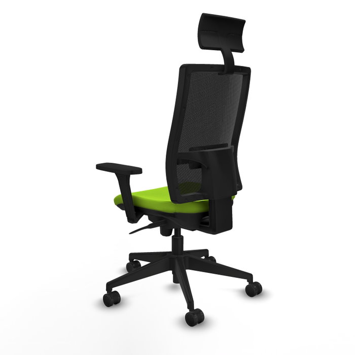 PIQUERAS Y CRESPO Silla de oficina Horna Pistacho y Negro PIQUERAS Y CRESPO Silla de oficina Horna Pistacho y Negro