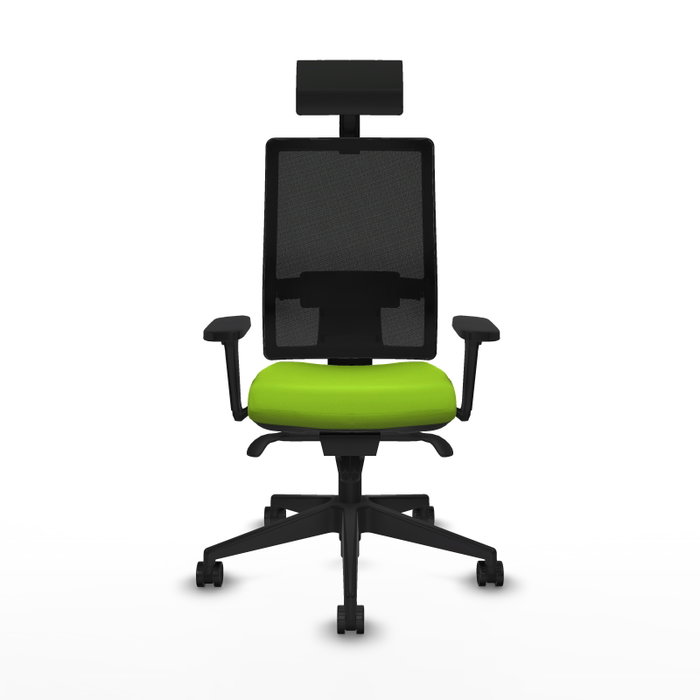 PIQUERAS Y CRESPO Silla de oficina Horna Pistacho y Negro PIQUERAS Y CRESPO Silla de oficina Horna Pistacho y Negro