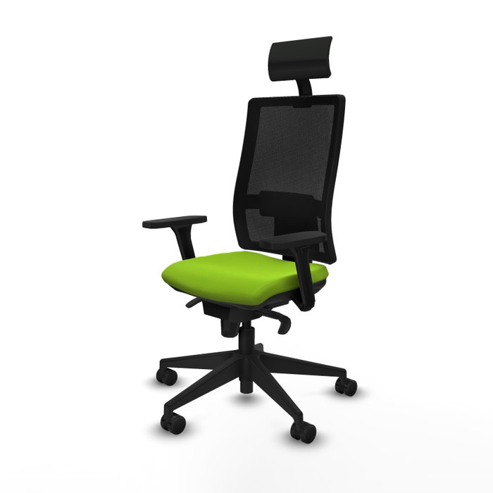 PIQUERAS Y CRESPO Silla de oficina Horna Pistacho y Negro PIQUERAS Y CRESPO Silla de oficina Horna Pistacho y Negro