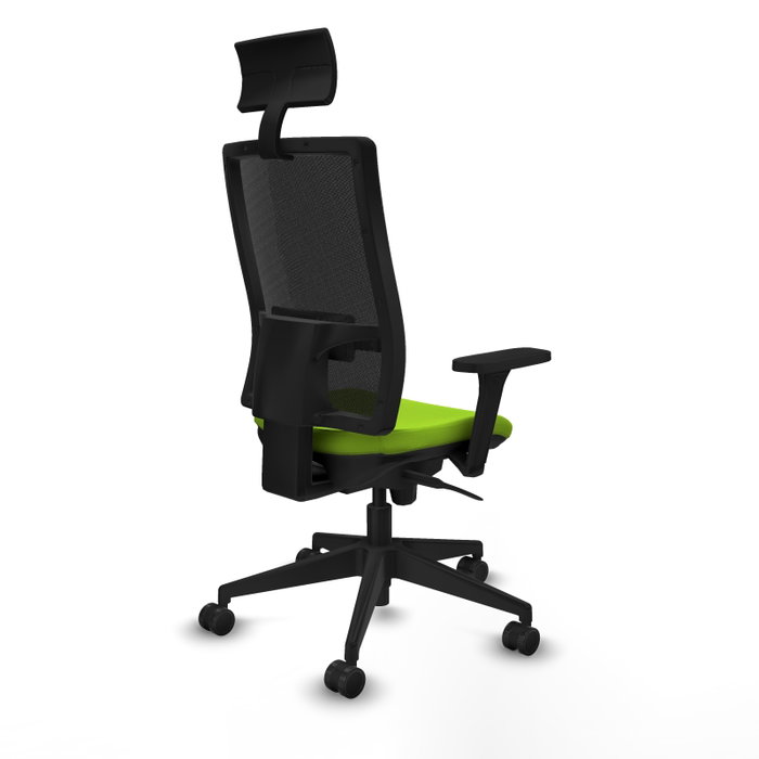 PIQUERAS Y CRESPO Silla de oficina Horna Pistacho y Negro PIQUERAS Y CRESPO Silla de oficina Horna Pistacho y Negro