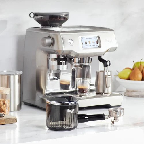 Sage SEA503NEU0ZEU1 Recipiente Posos Café The Puck Sucker, Limpio y Fácil para Máquinas Oracle y Dual Boiler