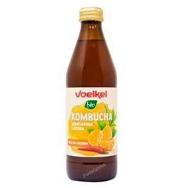 VOELKEL Kombucha Mandarina y Cayena 330ml Bio