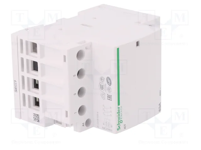 Schneider Electric ICT Contactor 3-polar 63A 230-240VAC NO x3