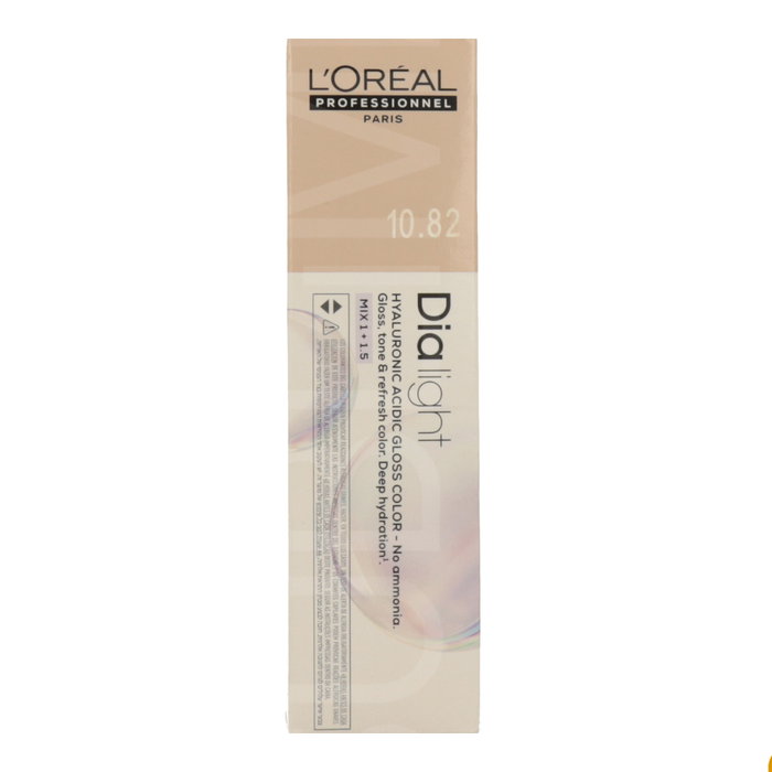 L'Oréal Professionnel Paris Dia Light 10.82 Rubio Platino Moca Irisado 60 ml