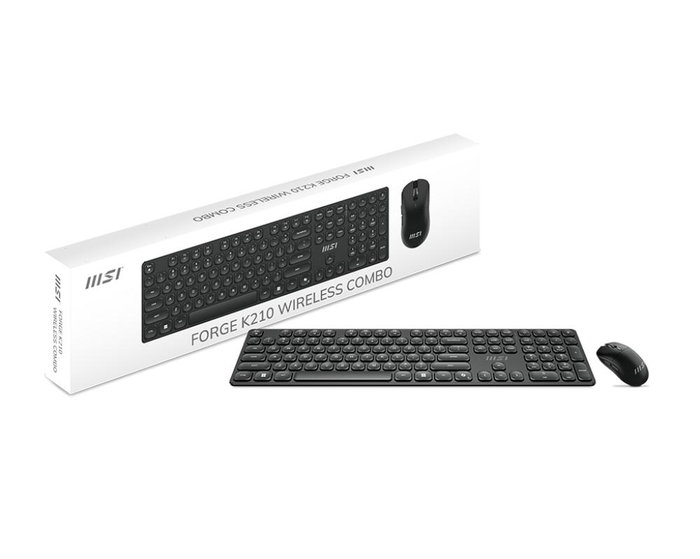 MSI Forge K210 W Combo Teclado Español + Ratón